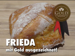 FRIEDA mit Gold ausgezeichnet!