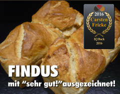 2016 Carsten Fricke IQ Back 2016 IQ Back 2016 FINDUS mit “sehr gut!”ausgezeichnet!